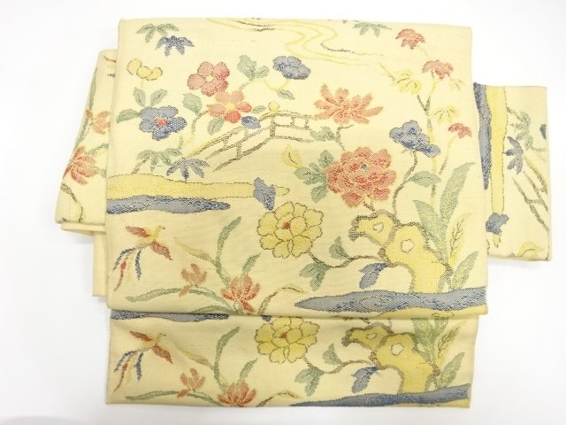 JAPANESE KIMONO / TSUMUGI TSUKURI OBI